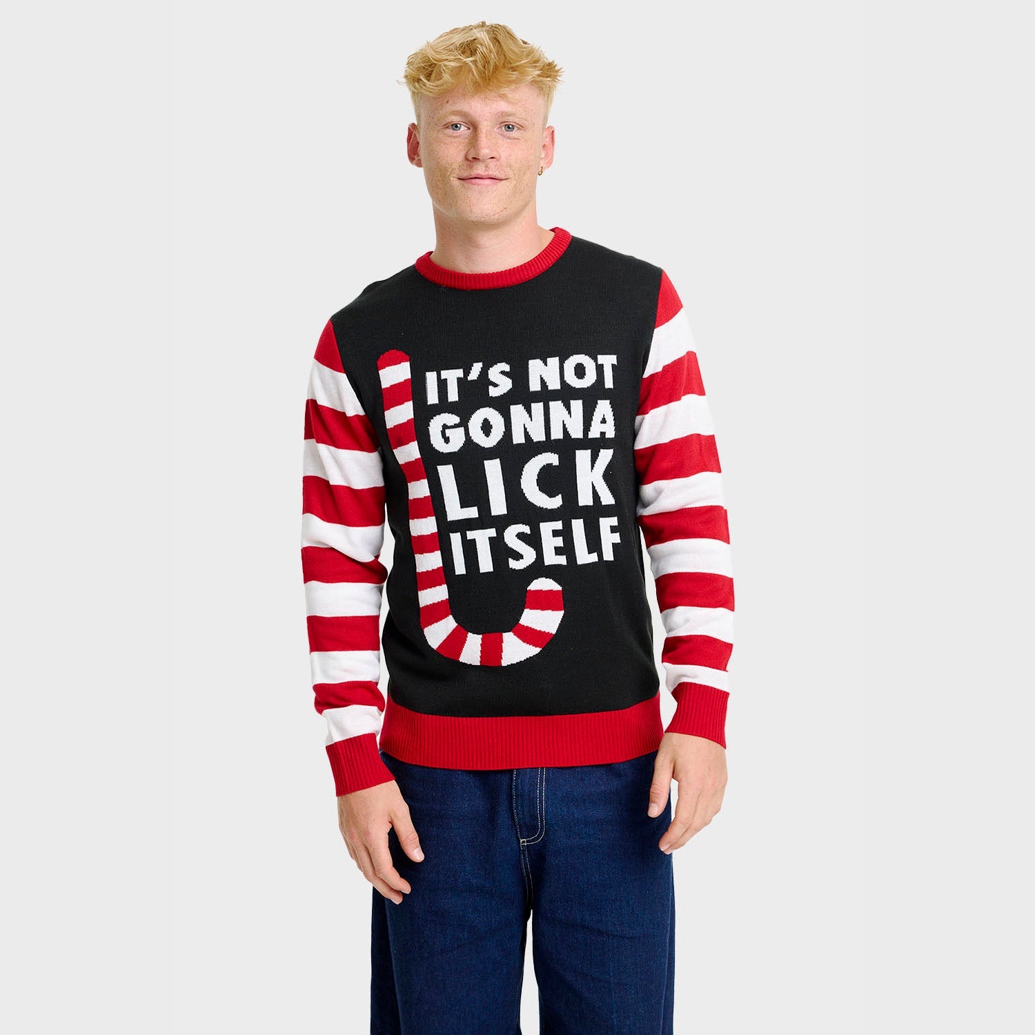 Candy Cane julegenser – Herre